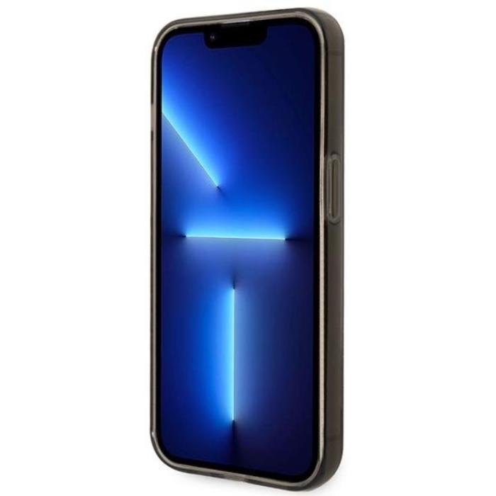 Guess - GUESS iPhone 14 Plus Skal Translucent - Svart