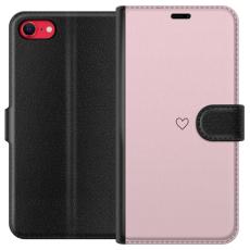 iSecrets - Pl&aring;nboksfodral till Apple iPhone SE (2020) med Litet Hj&auml;rta