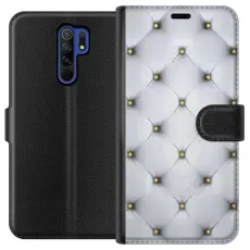 Gustaf - Pl&aring;nboksfodral till Xiaomi Redmi 9 med Fancy