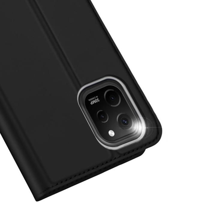Dux Ducis - Dux Ducis Huawei Nova Y61 Plånboksfodral Skin Pro - Svart