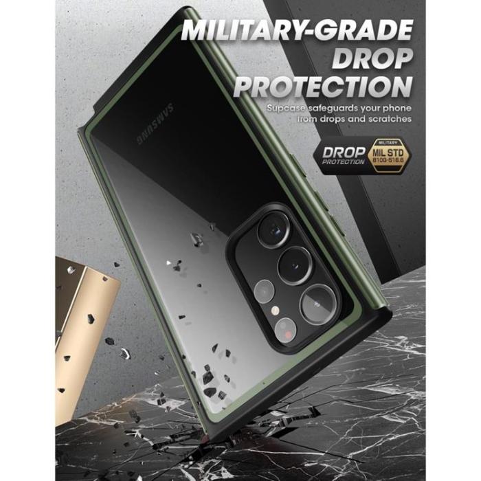 UTGATT1 - Supcase Galaxy S23 Ultra Skal Edge XT - Grön