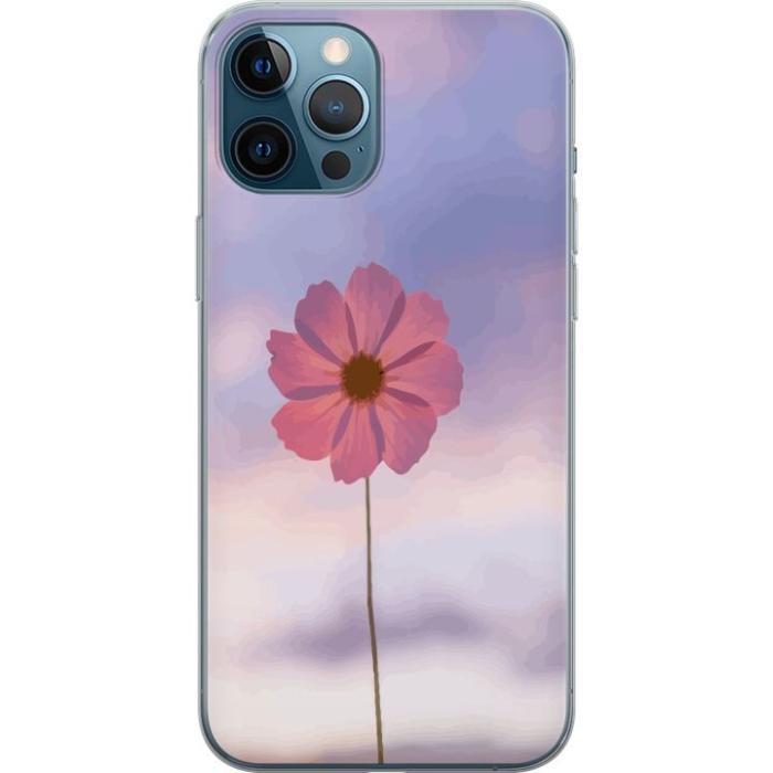 iSecrets - Mobilskal till Apple iPhone 12 Pro Max med Rosa blomma