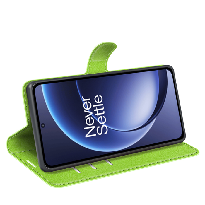 A-One Brand - OnePlus 15 5G Plånboksfodral Litchi Shockproof Konstläder