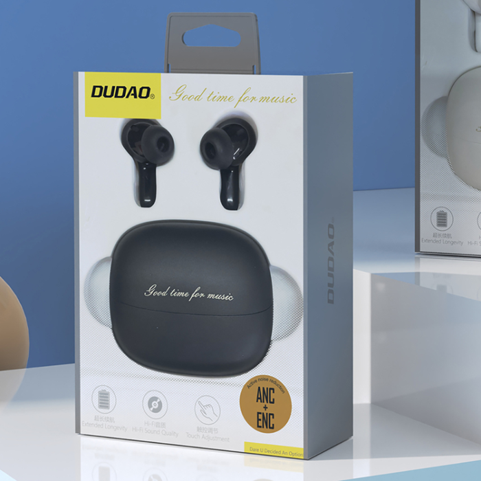 Dudao - Dudao TWS In-Ear Trådlösa Hörlurar Bluetooth ANC ENC U21