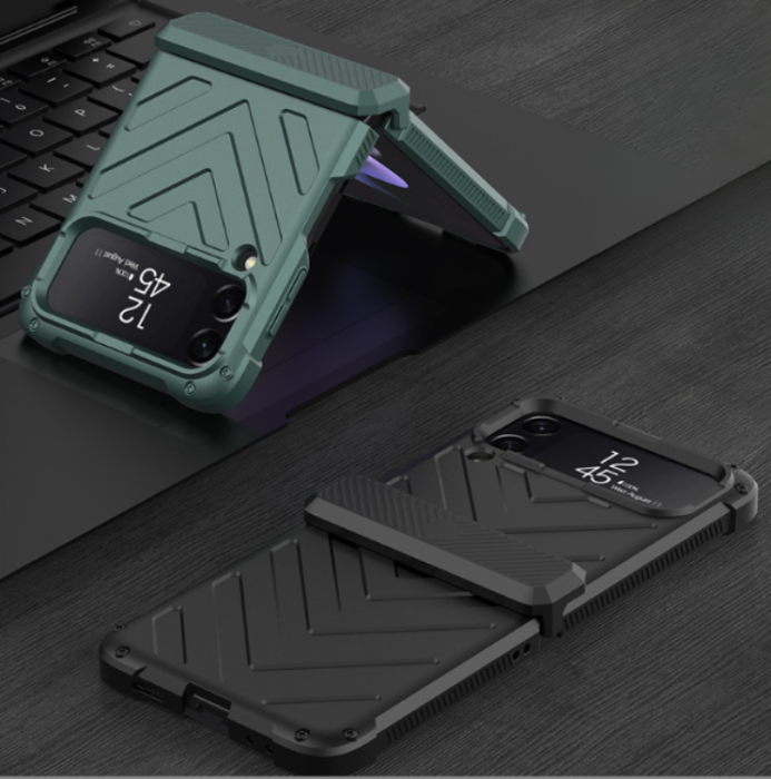 GKK - GKK Galaxy Z Flip 4 Skal Armor - Svart