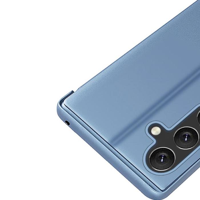 OEM - Galaxy A25 Mobilfodral Clear View Flip - Rosa