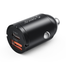 ORICO - ORICO MiniRing Billaddare 30W USB-A + USB-C - Svart