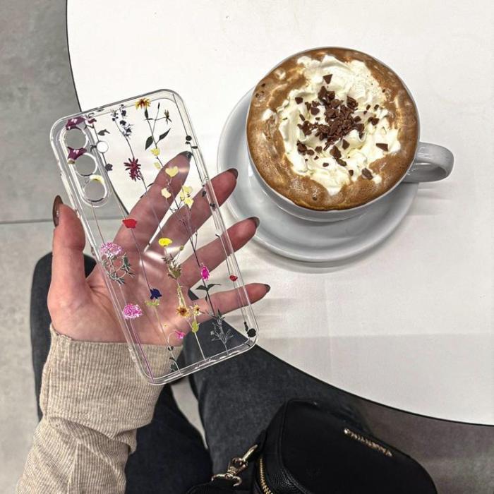 UTGATT - Tech-Protect Xiaomi Redmi 13 Mobilskal Flexair Plus - Garden Floral