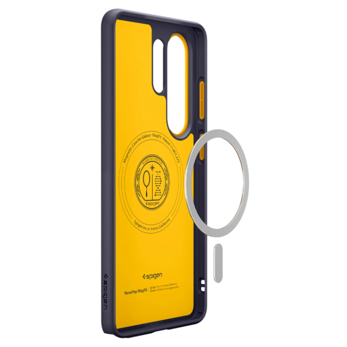 Spigen - Spigen Mobilskal För Galaxy S26 Ultra MagSafe Nano Pop - Blueberry Marin