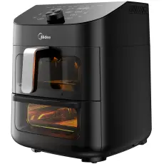 Midea - Midea Airfryer 2in1 Kombination med Ugn 6.4 + 4.4 Liter