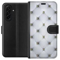 Gustaf - Pl&aring;nboksfodral till Samsung Galaxy A17 5G med Fancy