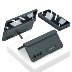 GKK - GKK Galaxy Z Fold 5 Mobilskal Kickstand med Privacy Skärmskydd