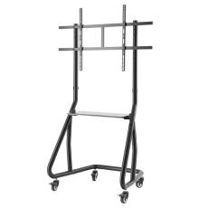 Hama - HAMA TV-stativ Trolley upp till 100" Svart
