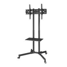 Hama - HAMA TV-stativ Trolley upp till 75" VESA 600x400 Svart