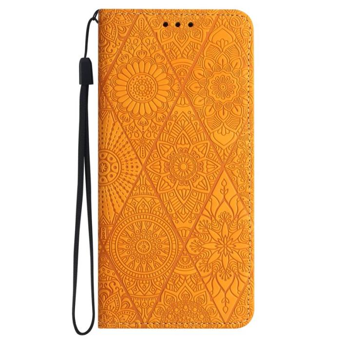OEM - Plånboksfodral för Samsung Galaxy S26 Konstläder Ställ - Gul