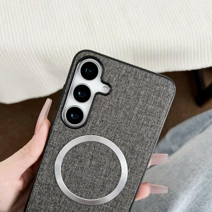 OEM - Mobilskal för Samsung Galaxy S26 Plus Magnetiskt TPU - Grå