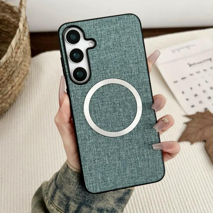 OEM - Mobilskal för Samsung Galaxy S26 Plus Magnetiskt TPU - Grön