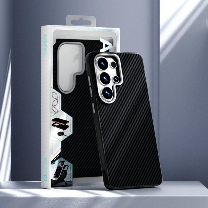 ABEEL - ABEEL Mobilskal för Samsung Galaxy S26 Ultra Magnetiskt TPU PC - Svart