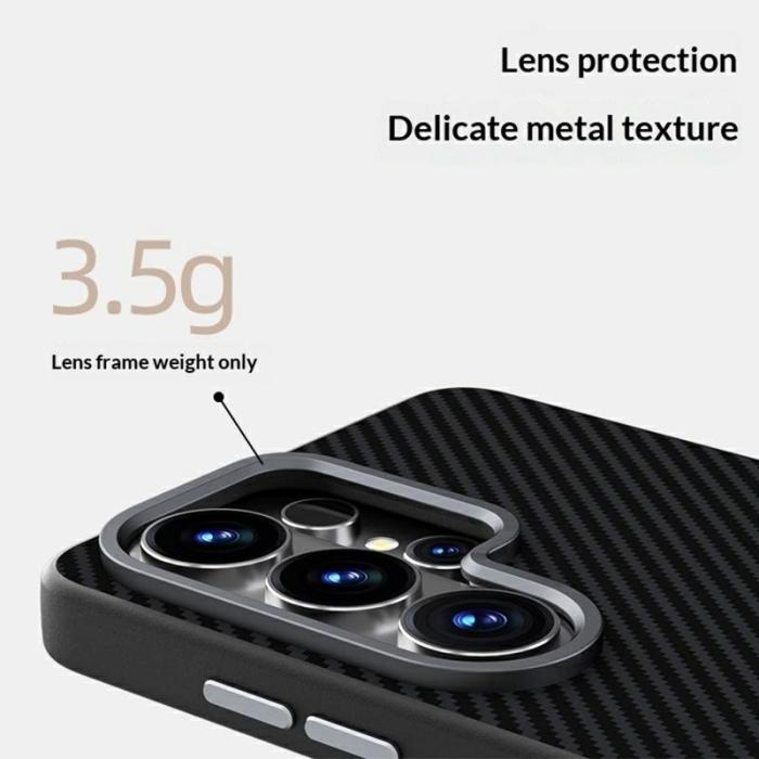 ABEEL - ABEEL Mobilskal för Samsung Galaxy S26 Ultra Magnetiskt TPU PC - Svart