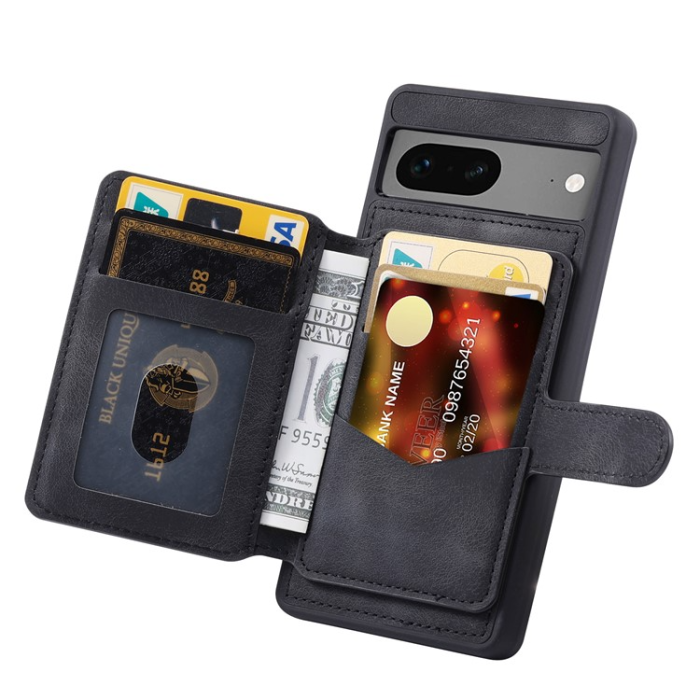 A-One Brand - Google Pixel 7A Plånboksfodral RFID Kickstand - Svart