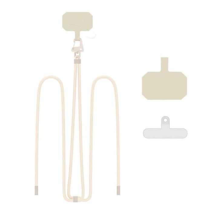 Tech-Protect - Tech-Protect Mobilrem Crossbody C5S - Cosmic Latte