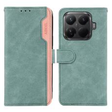 ABEEL - ABEEL Xiaomi 15T Pro Pl&aring;nboksfodral Splicing Konstl&auml;der RFID-Skydd Bl&aring;