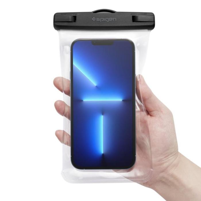Spigen - Spigen Universala Vattentät Mobilväskor A601 - Crystal Clear