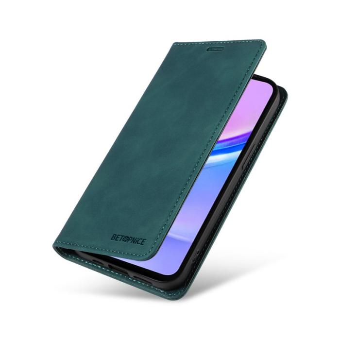 BETOPNICE - BETOPNICE 003 för Samsung Galaxy A17 Plånboksfodral Konstläder - Grön