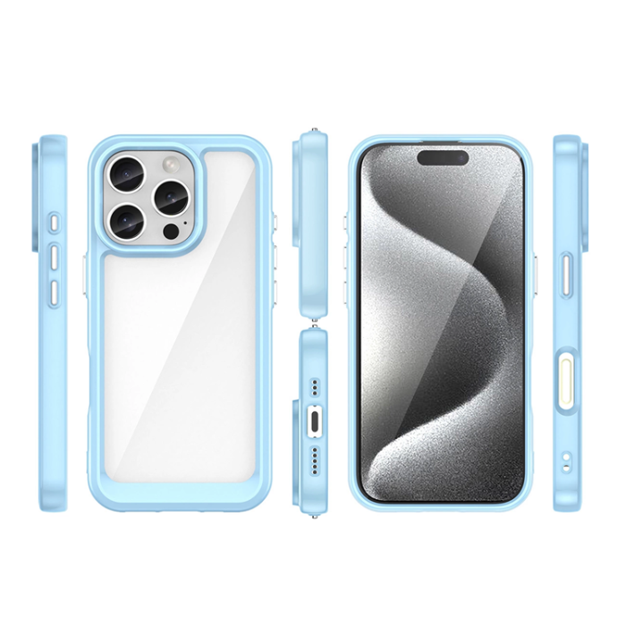 OEM - iPhone 16e Mobilskal Outer Space - Blå