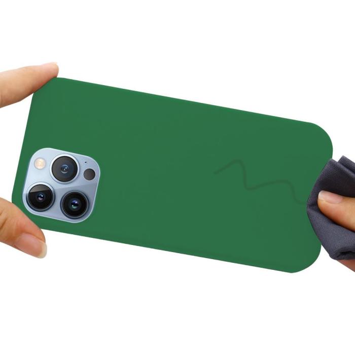 OEM - MagSafe Liquid Silicone Skal iPhone 13 Pro Max - Grön