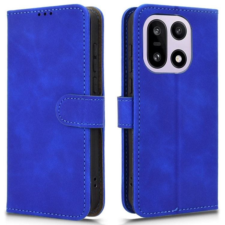 OnePlus 15 5G Plånboksfodral Skin Feel Anti Drop Konstläder - Blå (Blå) | 2353 | AlltMobil