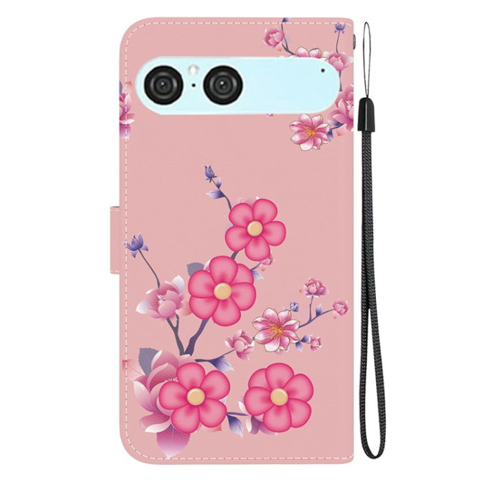 A-One Brand - Sony Xperia 10 VII Plånboksfodral Pattern Printing - Sakura