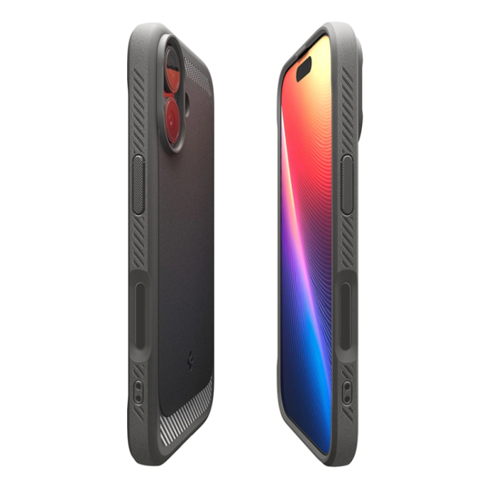 Ringke - Spigne iPhone 17 Mobilskal Magsafe Rugged Armor - Grå