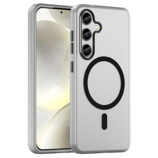A-One Brand - Galaxy S25 Plus/S24 Plus Mobilskal MagSafe Frost - Svart