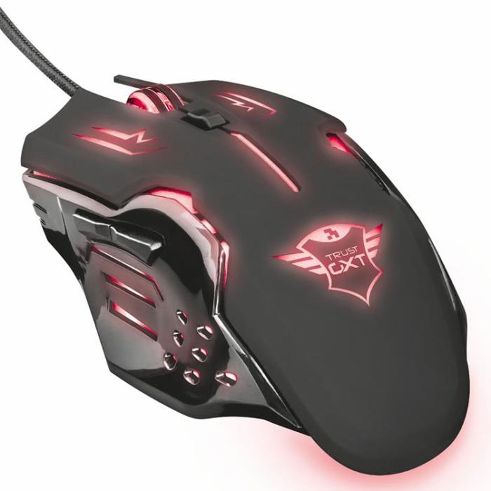 UTGATT1 - TRUST GXT 108 Rava Illuminated Gaming Mouse