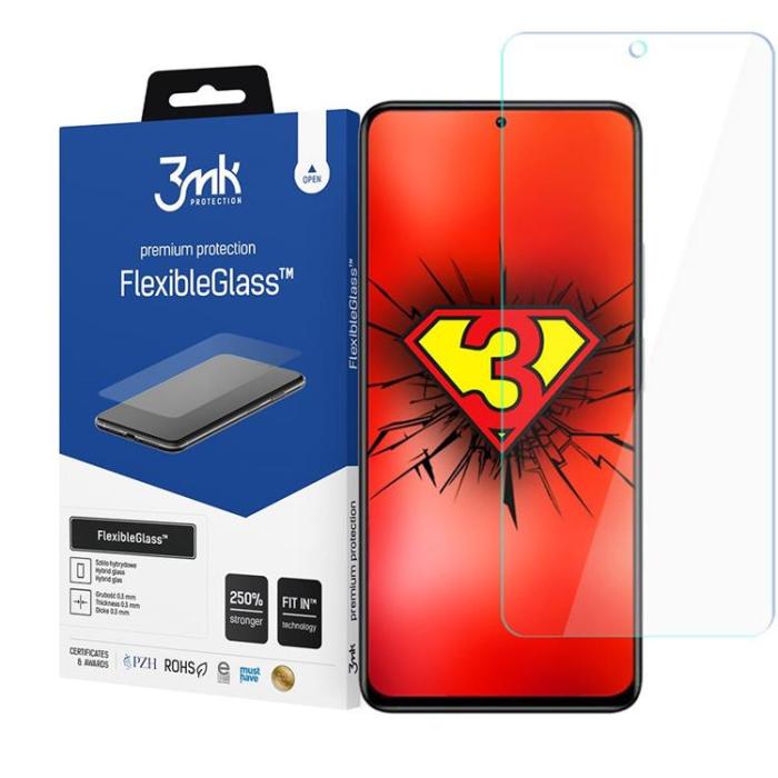 3MK - 3MK Xiaomi Redmi Note 11/11S Hybrid Okrossbart Glas FlexibleGlass