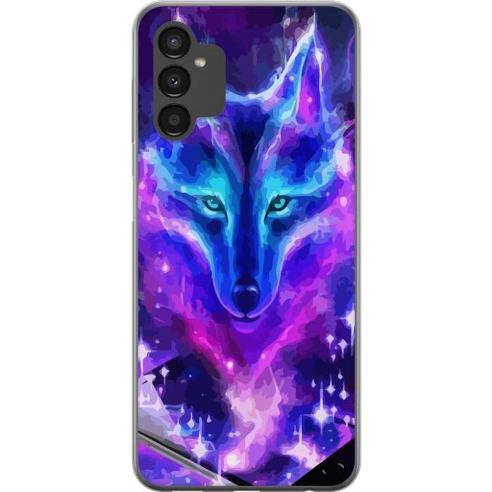 iSecrets - Mobilskal till Samsung Galaxy A04s med Neon Varg