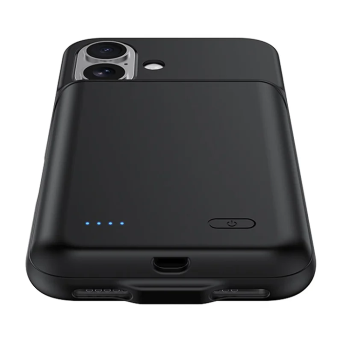 A-One Brand - iPhone 16 Plus Batteriskal 7000mAh - Svart