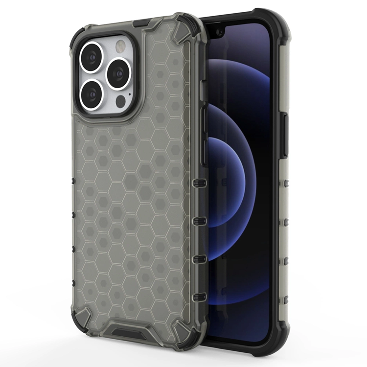 iPhone 13 Pro Mobilskal Honeycomb Armor - Svart | 2353 | AlltMobil