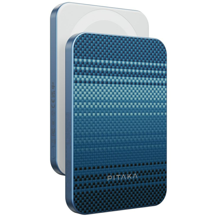 PITAKA - PITAKA Qi2 MagSafe Powerbank 5000mAh 15W Aramid Fiber - Moonrise