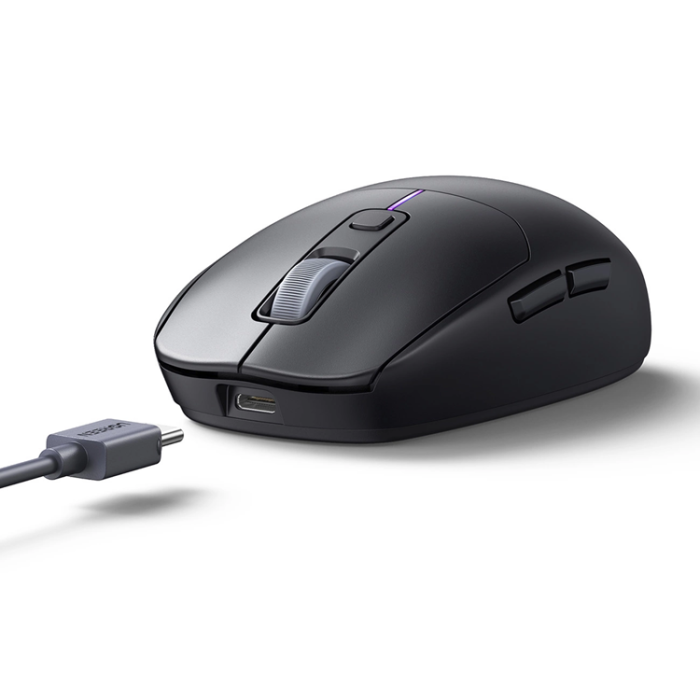 Ugreen - Ugreen MU103 Bluetooth 5.0 Dator Mus/2.4 GHz USB-mottagare - Svart