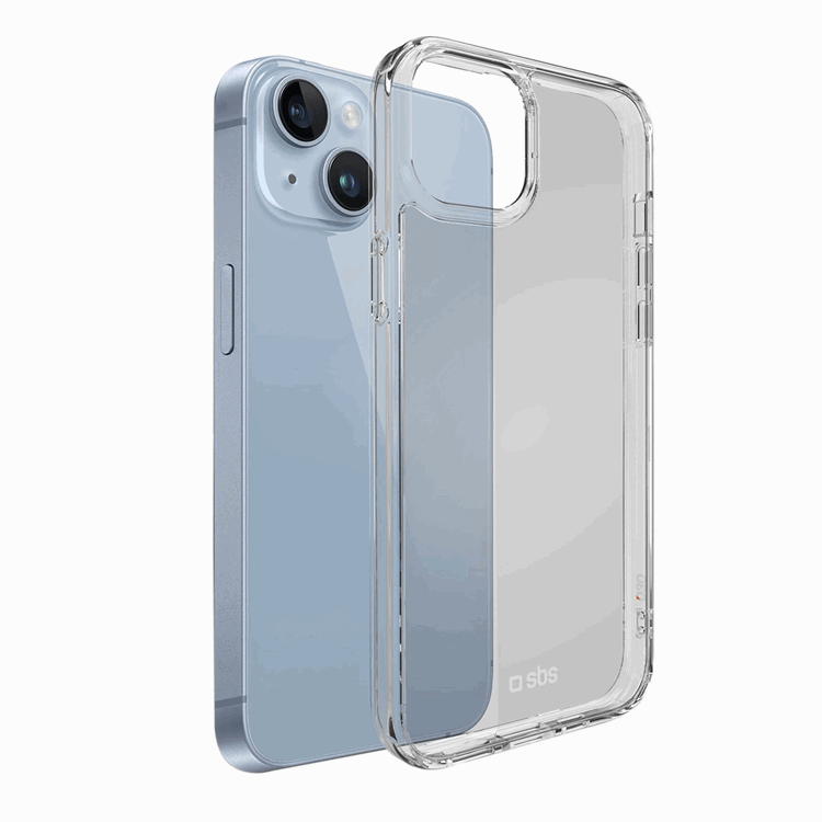 SBS Mobilskal till iPhone 14/13 D3O - Transparent