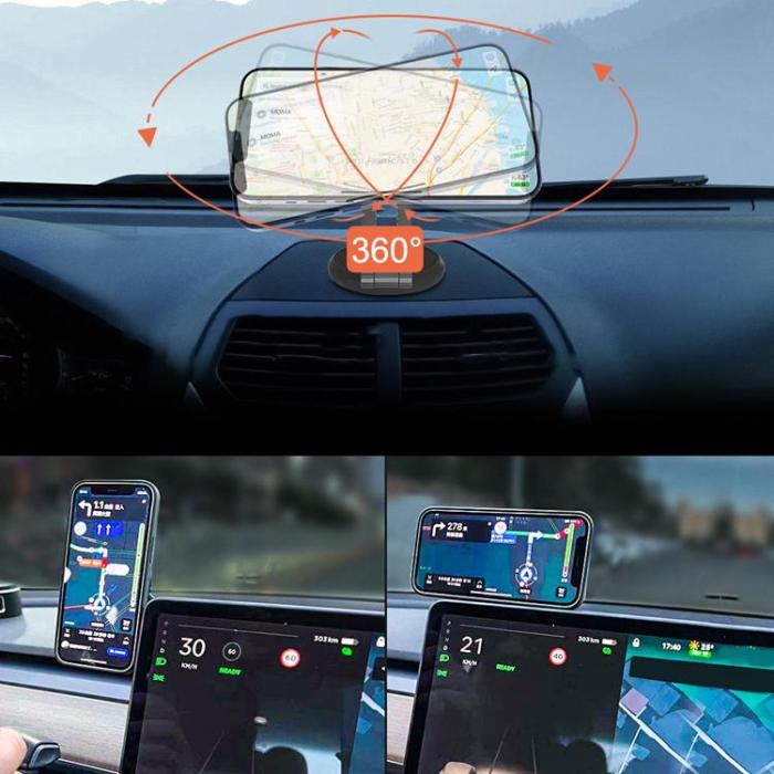 Kingxbar - Kingxbar Magnetisk Mobilhållare MagSafe - Vit