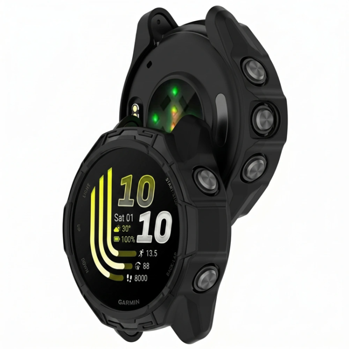 Tech-Protect - Tech-Protect Skal För Garmin Forerunner 70/170 Defense Air - Svart