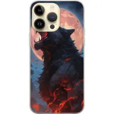 Gustaf - Mobilskal till Apple iPhone 14 Pro Max med Ylande varg