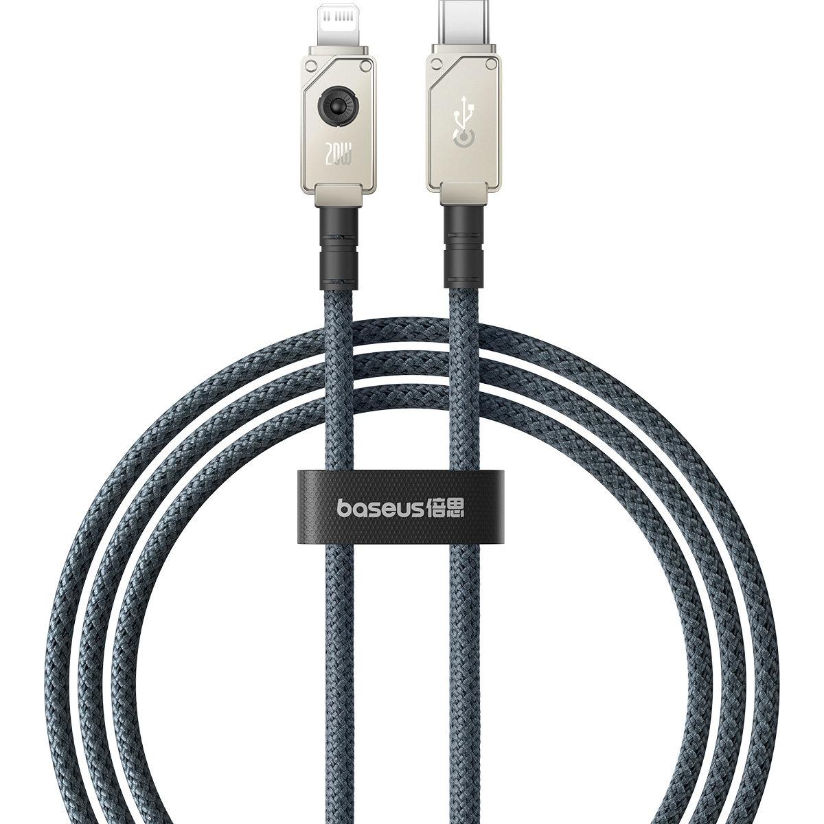 BASEUS USB-C till Lightning Kabel 20W 1m 480Mbps - Vit | 3541 | AlltMobil
