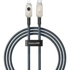 BASEUS - BASEUS USB-C till Lightning Kabel 20W 1m 480Mbps - Vit