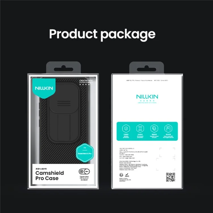Nillkin - Nillkin Xiaomi Redmi Note 14 Pro 5G Mobilskal Camshield Pro