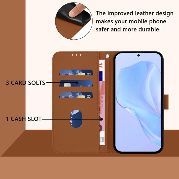OEM - Samsung Galaxy S26 Ultra Fodral Konstläder - Brun