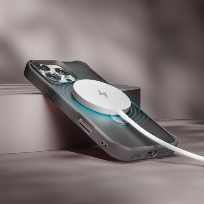 Etteri - Etteri iPhone 16 Pro Max Mobilskal MagSafe Matt Ring - Grå